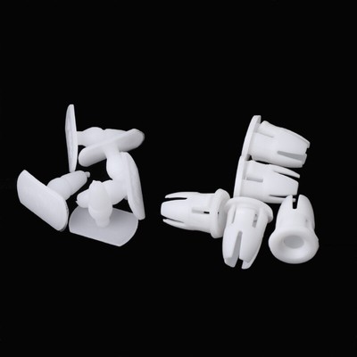 5 Pairs Car Bumper Fastener Trim Push Clip Panel Rivets For