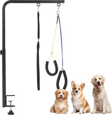 Dog Grooming Arm, Height Adjustable Pet Grooming Arm with Clp for Small
