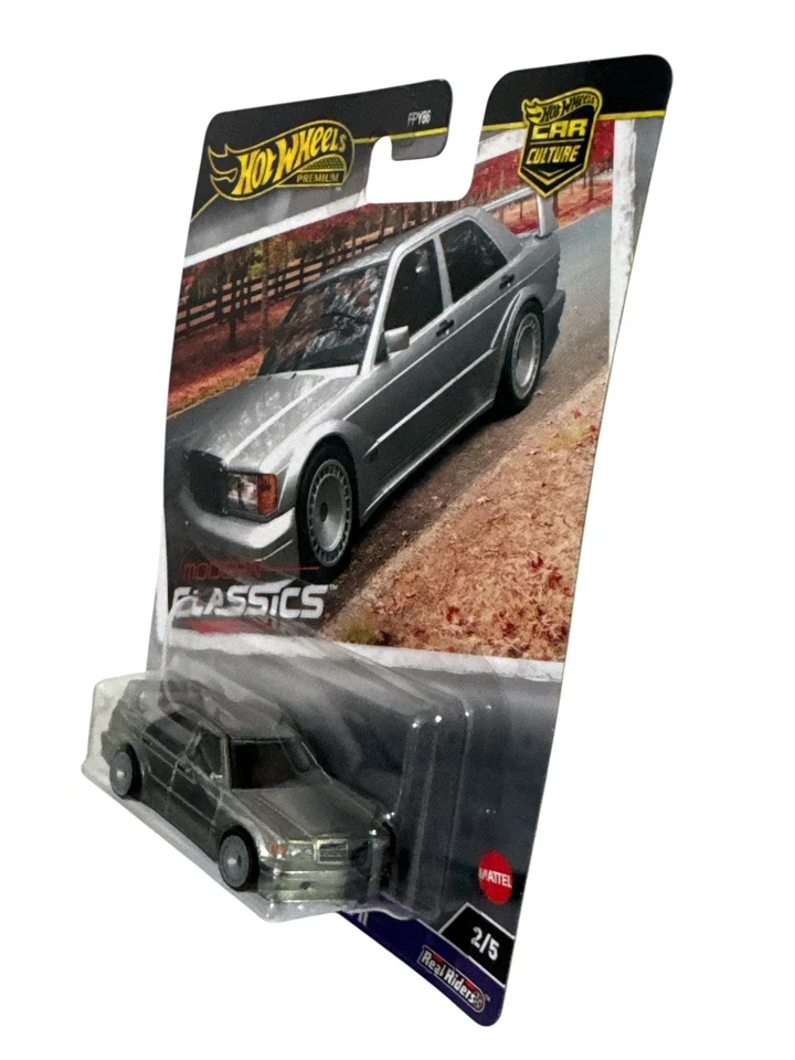 Hot Wheels Modern Classics 1990 Mercedes-Benz 190 E 2.5 16 Evolution II - Image 2 of 4
