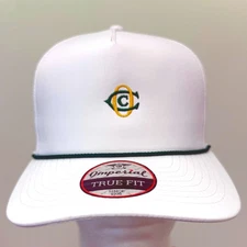 Oakmont Country Club Imperial Golf Hat (LIMITED EDITION RUN - Forest Green Rope)