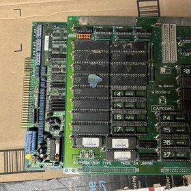 Original Not Working Street Fighter 2 Capcom ARCADE Video GAME PCB BOARD O17-6