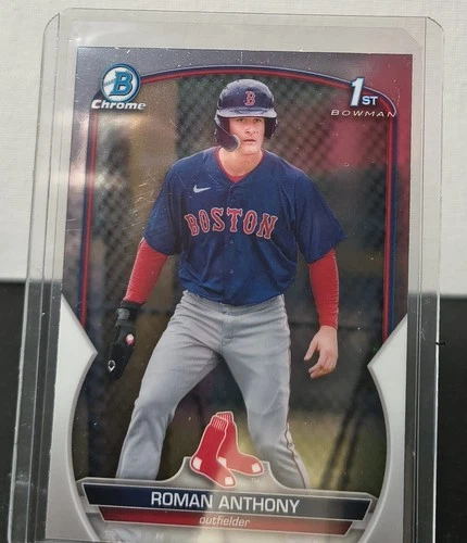 2023 Bowman Chrome - 1st Bowman Prospects Roman Anthony #BCP-71 (RC) Red Sox