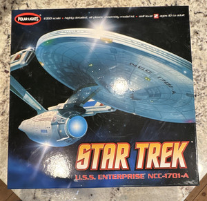 Polar Lights Star Trek U.S.S. Enterprise NCC-1701-A 1:350 Plastic Kit Skill 2