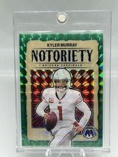 2024 Panini Mosaic #10 Kyler Murray Notoriety Mosaic Green