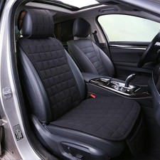 Cooling Car Seat Covers, Cloth Seat Covers for Cars, A Black Backrest