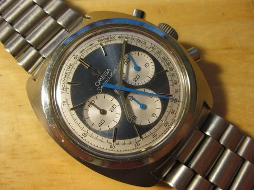 RARE OMEGA SEAMASTER 145.029 CHRONOGRAPH CAL 861 1970'S MENS WATCH 1170 BRACELET