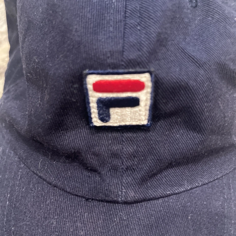 FILA Gorra de Béisbol Correa Trasera Sombrero Hombres OSFM Azul Marino TonySopranoStyle Papá Foto 2 de 4