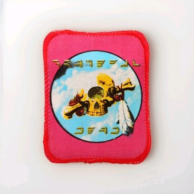 GRATEFUL DEAD Vintage Patch Aufnäher Terrapin Station Logo 80er Unbenutzt!