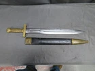 CIVIL WAR US MODEL 1832 ARTILLERY SHORT SWORD W/ SCABBARD-ORIGINAL-NICE-SCARCE