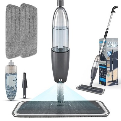 Spray Mop for Floor Cleaning with 360° Rotation - Multi-Surface Floor Cleaner...
