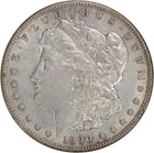 1890-S Morgan Silver Dollar EF Uncertified #1050