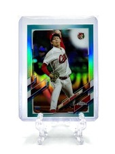 DAISUKE MORIURA 2021 Topps Chrome NPB #189 AQUA REFRACTOR ROOKIE CARD RC /199