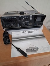 Vintage JVC Model. 3060 B/W Portable TV/ Radio/Cassette Recorder