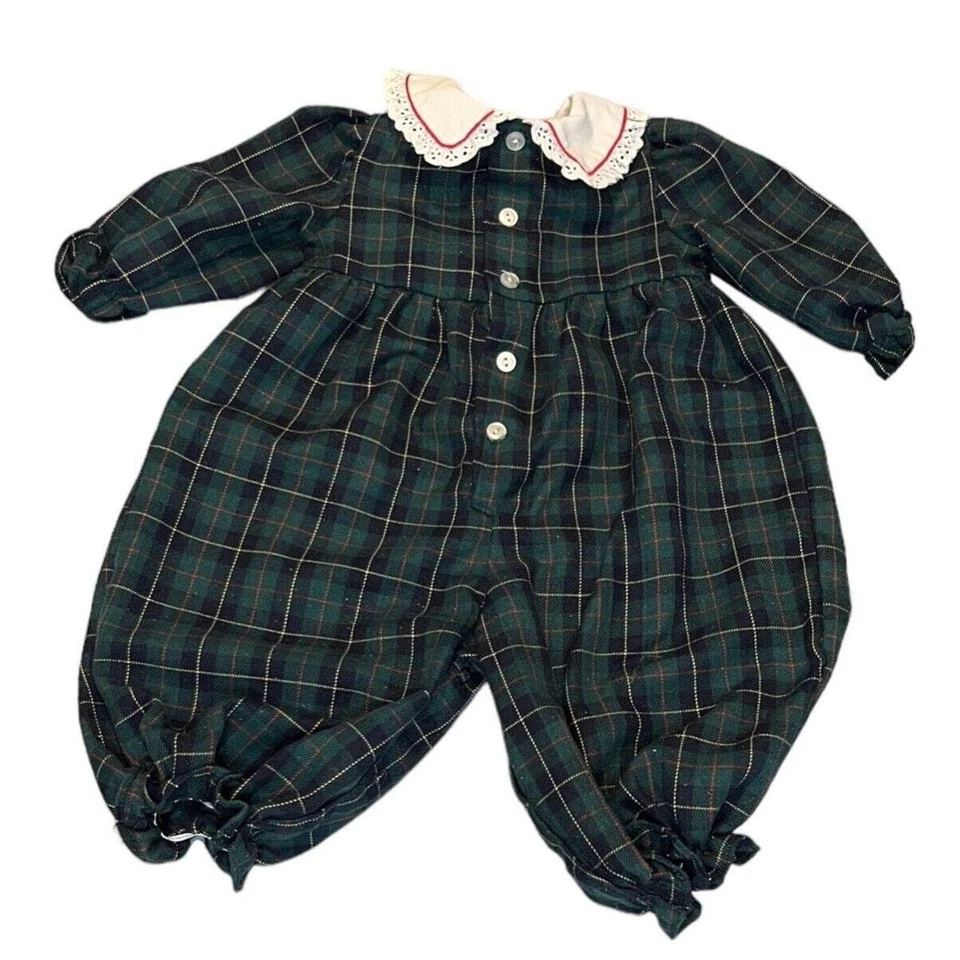 Vestido de Navidad para niños BT y bebé a presión de una pieza talla 6 - 9 meses manga larga Foto 3 de 4