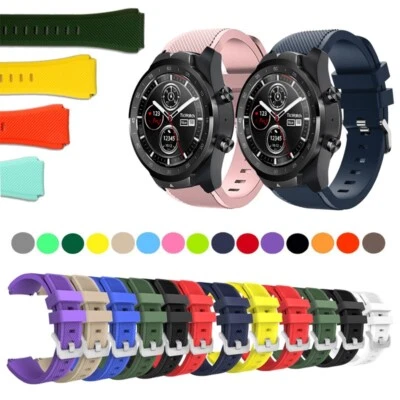 Wristwatch Strap For Ticwatch Smart Watch Models Strap Silicone Wrist Band