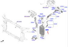 KIA SPORTAGE V NQ5 MK5 Ladeluftkühler 282802M800 NEU ORIGINAL