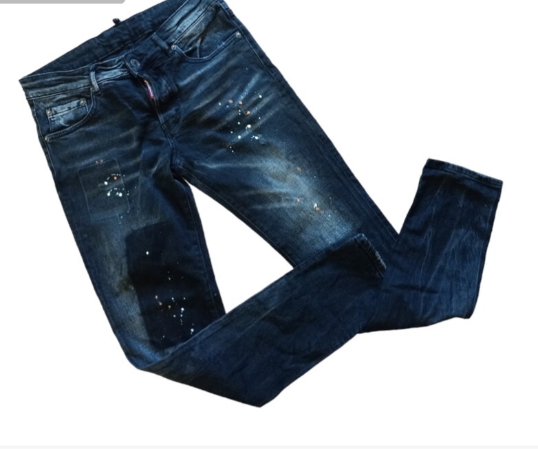 DSQUARED Mens Denim pants jeans in Grey Size 44 (Small) | eBay