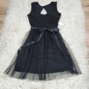 January 7 Women Dress Color Black Size Small Jr Party Dress Ebay