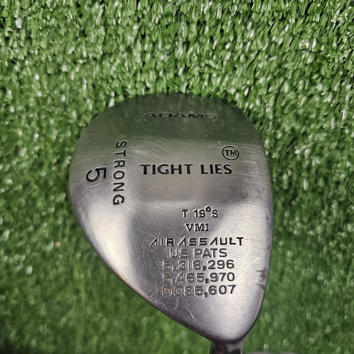 Adams Tight Lies 19° 5 Wood Regular Graphite Shaft Black Grip Adams Tight Lies 19° 5 Wood Regular Graphite Shaft Black Grip