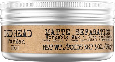 Bed Head Men Matte Trennung Haarwachs: Textur Halt & Definition SCHNELLER KOSTENLOSER VERSAND