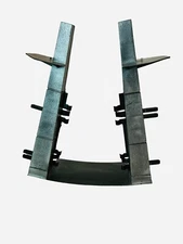 Vintage Jurassic Park Command Compound Front Gate Pillars Only 2000