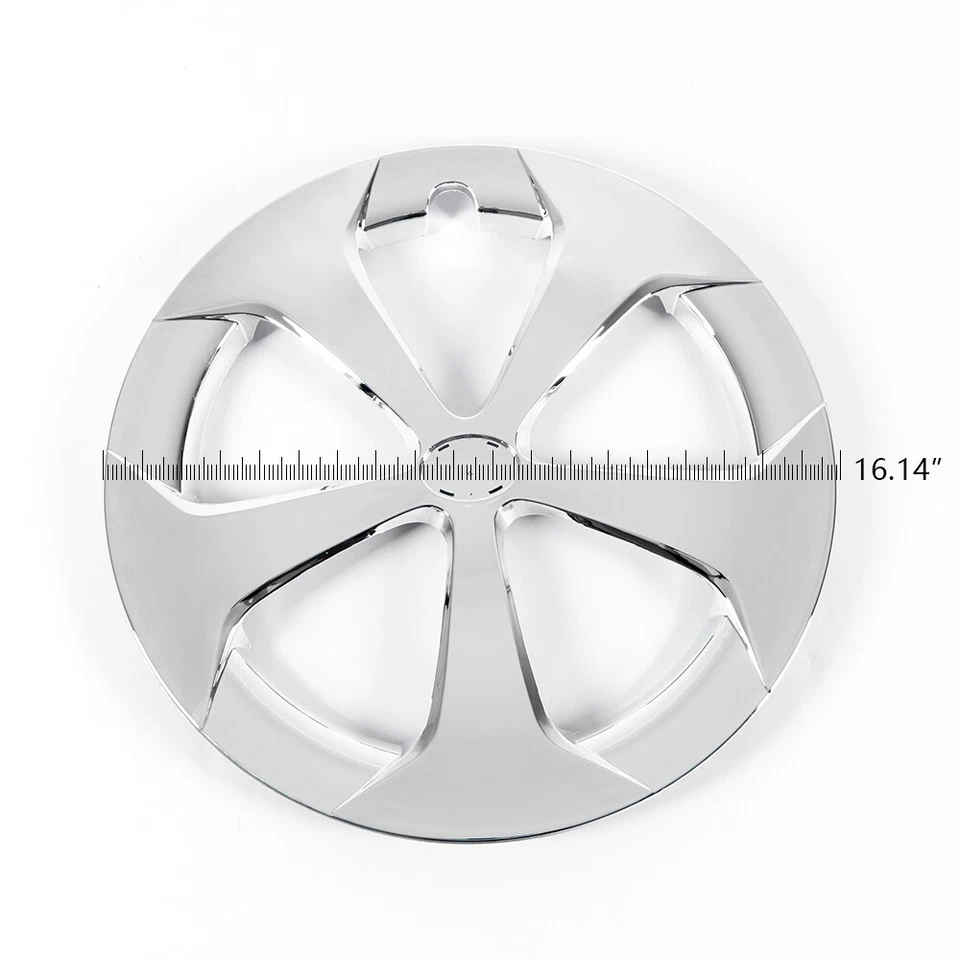 Cubierta de rueda plateada para tapacubos de 16"" y 5 radios apta para Toyota Prius/Prius C 2012-2015 Foto 2 de 4