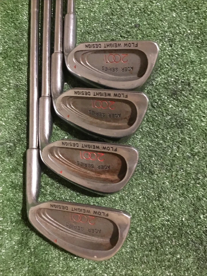 Acer Series 2001 Flow Weight Design Irons Set (3-PW-SW) Stiff Power Flo Steel - Image 4 of 4
