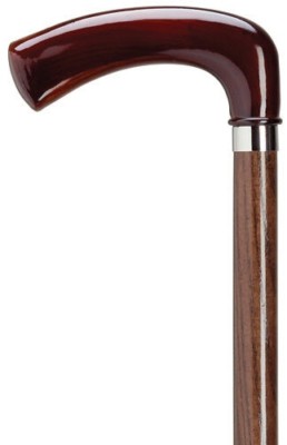 NEW! Harvy Walnut Brown Stylish Opera Handle Unique Walking Cane Stick 36'' Long