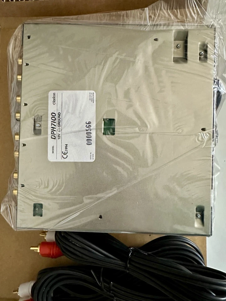 Vintage Clarion DPH 7100 DSP Digital Graphic Auto Equalizer Frequenzweiche Oldschool  - Bild 3 von 4