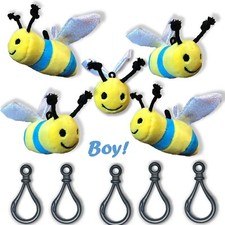 ONE DOZEN  What Will Baby BEE  Boy Gender Reveal Party Blue Baby Boy