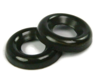 #ad Cup Washers Black 18 8 Stainless Steel Finishing Cup Washers Sizes #4 To #14 $80.00