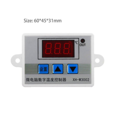 12V Digital LED Temperature Controller Microcomputer Thermostat Sensor XH-W3002
