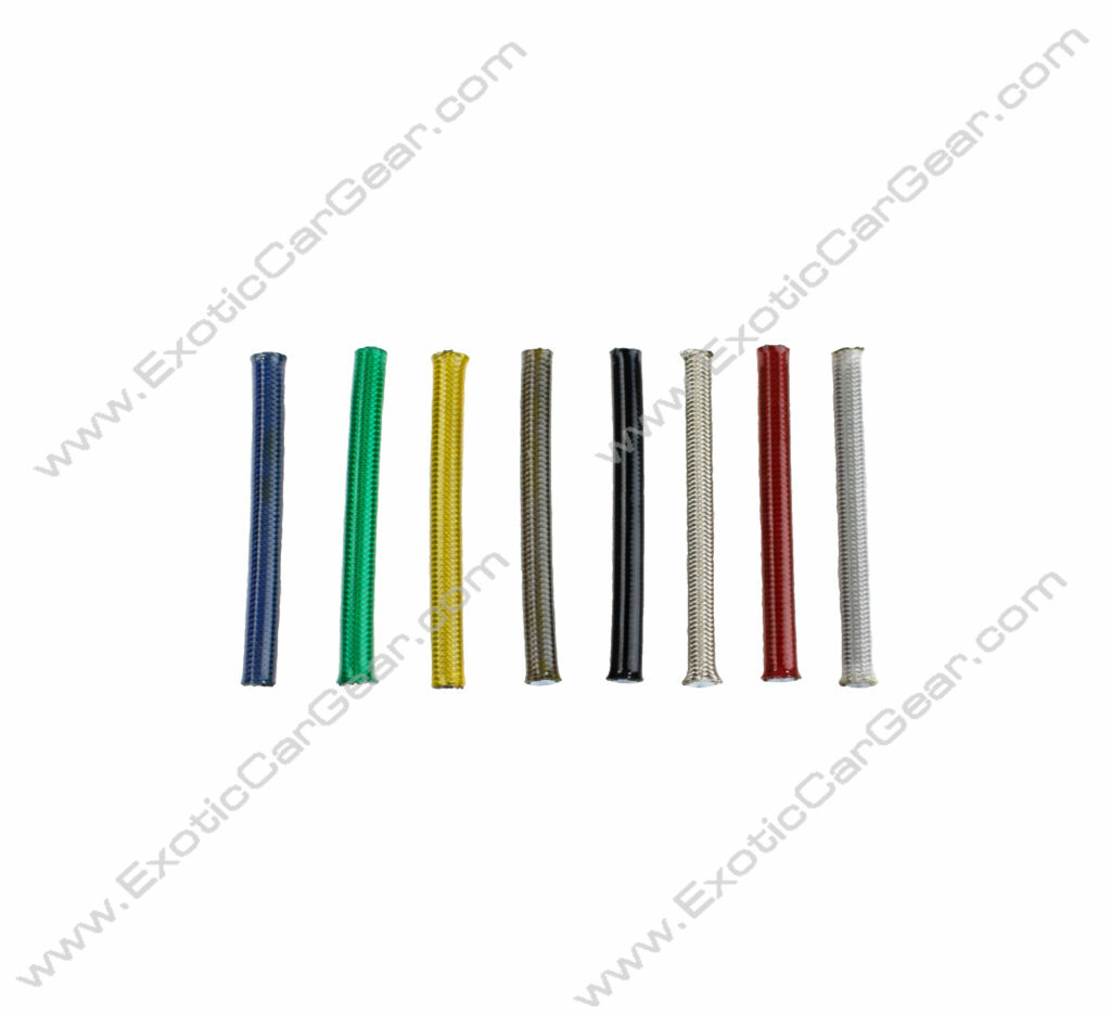Ferrari F355 Stainless Braided Brake Line Set, Custom Colors- Lifetime Warranty