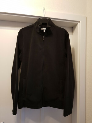 Herren Fleecejacke M Schwarz Tony Brown NEU!!!