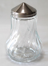 Zuckerstreuer Glas und Edelstahl-STOHA 300 ml