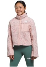 The North Face Girls Sherpa Mashup Jacket YOUTH Pink Moss XL 14/16