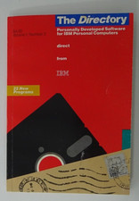 1985 IBM The Directory 22 New Progams Vol.1 #2 Personally Developed Software #08