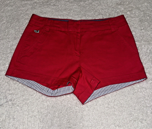 Women's Pink Southern Marsh Shorts Size 4 - Picture 2 of 9