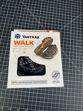 NEW Yaktrax WALK Ice Cleats Unisex Size M Medium / Men 9-11 Wm 10.5-12.5 Black