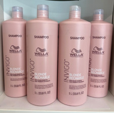 Wella INVIGO Recharge Color Refreshing Shampoo for Cool Blondes Bundle Deal Gift