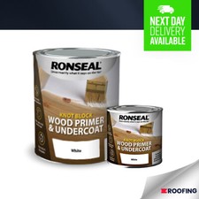 Knot Block Wood Primer and Undercoat, White - 250ml & 2.5L Available