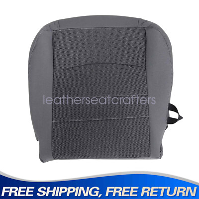 Driver Bottom Gray Cloth Seat Cover For 2013 2014 2015 Dodge Ram 1500 2500 3500