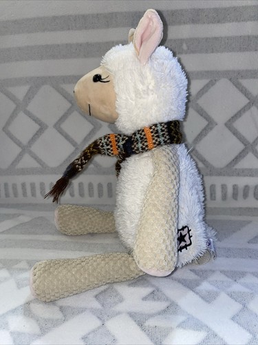 Scentsy Buddy Plush Alpaca 18” Llama Alma Scarf Stuffed Animal No Scent Pack - Picture 7 of 13