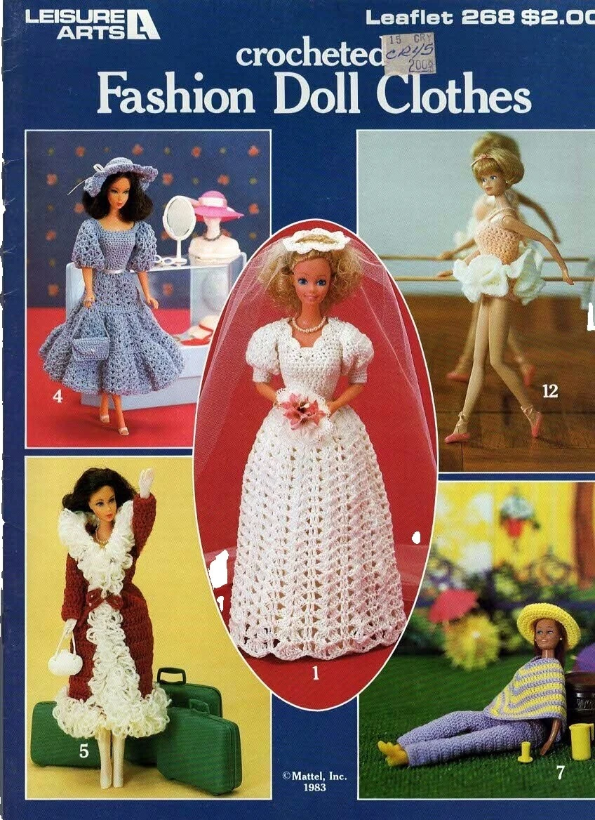 Crochet Crochet Contemporary Doll Clothings Patterns