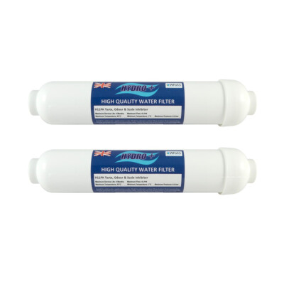 Hydro+ H11PA GAC Filter mit Kalkhemmer mit 1/4'' Steckverschraubungen 2 Stück