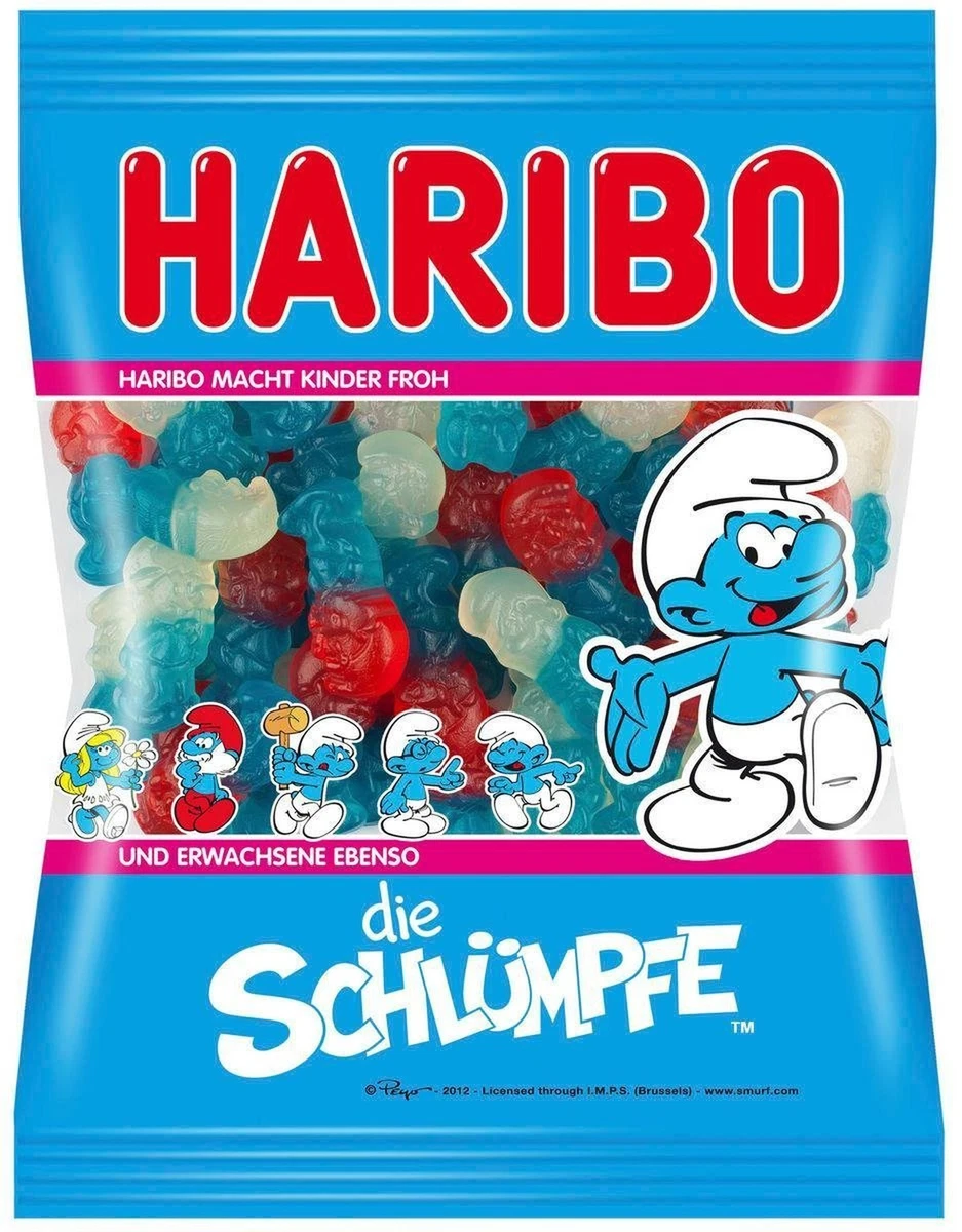 Bonbons Schtroumpfs Haribo - Candy Kids