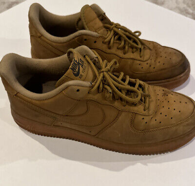 Nike Air Force 1 07 WB Flax (AA4061-200) Size 10.5 Sneakers