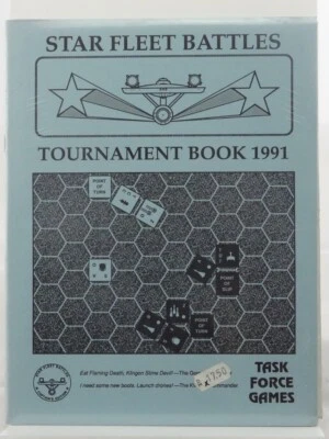 Task Force Games 3500 - Star Fleet Battles - "Tournament Book 1991" 504001006 - Bild 1 von 2