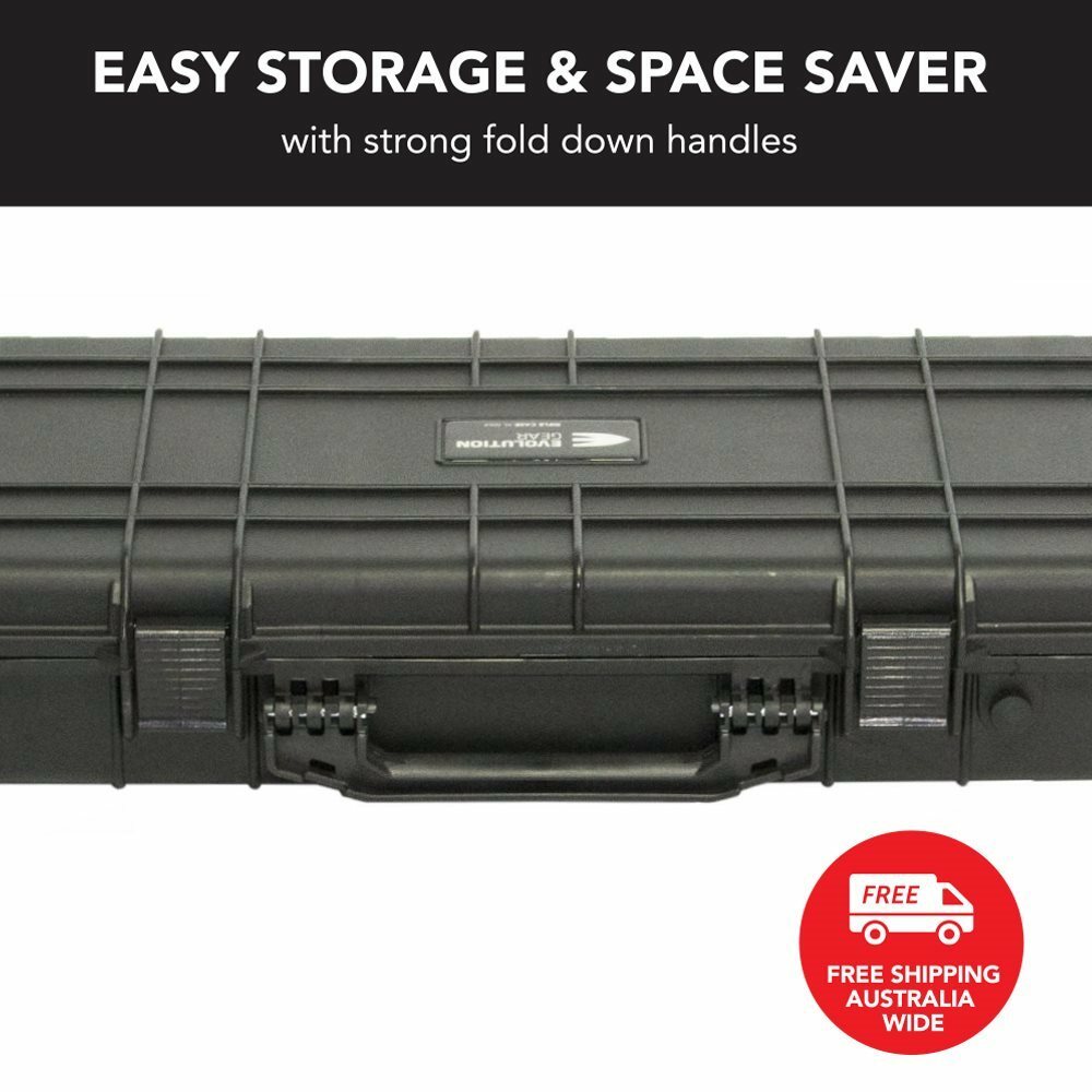 Rifle Hard Gun Case 53" Travel Protective Safe Airline Approved