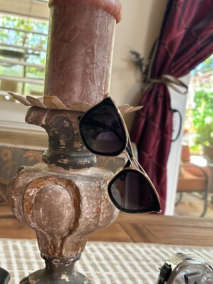 OSSE (Msrp $149-229) WOMEN'S GOLD TOP TRIM SUNGLASSES  OS 2286-Some Scratches